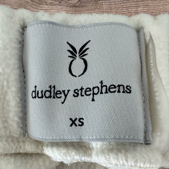 Dudley Stephens Twilight Joggers Cream Ice Blue Vello Fleece XS - Picture 5 of 8